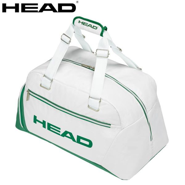 2021 new head tennis bag wimbledon championships tennis fitness bag head sports white and green