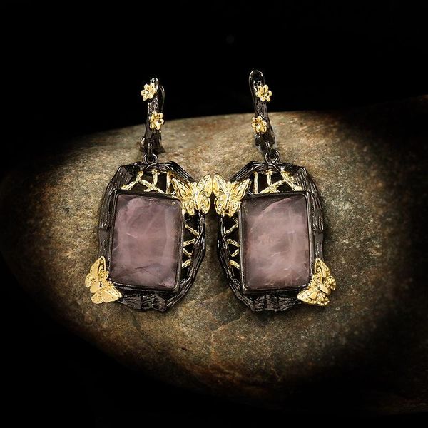 fashion lady bohemian style square natural crystal butterfly flying earrings lady sweet 925 silver jewelry drop earrings
fashion lady bohemian style square natural crystal butterfly flying earrings lady sweet 925 silver jewelry drop earrings