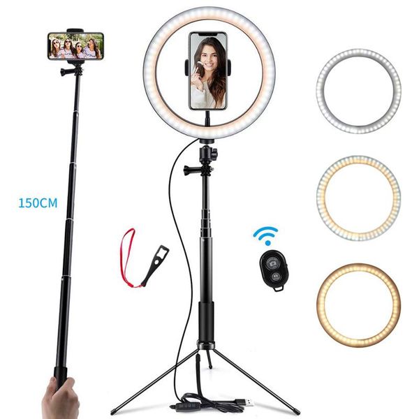 flash heads 6/10" po studio ring lamp ripod for phone selfie led table video lights pographic lighting light fixture
flash heads 6/10" po studio ring lamp ripod for phone selfie led table video lights pographic lighting light fixture