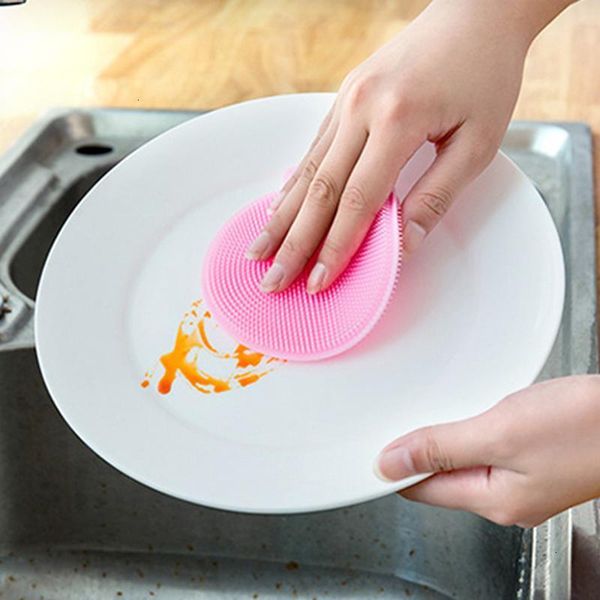 multifunction scouring silicone 5 colors bowl cleaning pad pot pan wash brushes cleaner kitchen dish washing tool vm3221
multifunction scouring silicone 5 colors bowl cleaning pad pot pan wash brushes cleaner kitchen dish washing tool vm3221