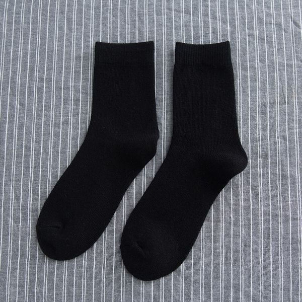 8g7ee jlm041 men's solid color simple cashmere medium rabbit wool simple tube medium versatile wool socks socks sports winter business, Black
8g7ee jlm041 men's solid color simple cashmere medium rabbit wool simple tube medium versatile wool socks socks sports winter business, Black