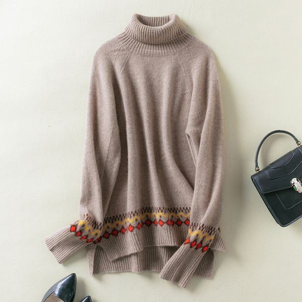 2021 high-fashion goalie sweater 100% cashmere and knitted female jumpers quatity wool pullovers rpt6, White;black
2021 high-fashion goalie sweater 100% cashmere and knitted female jumpers quatity wool pullovers rpt6, White;black