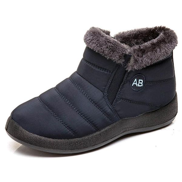 fashion women boots waterproof snow boots for winter shoes for women keep warm ankle plus size winterfootwear, Black
fashion women boots waterproof snow boots for winter shoes for women keep warm ankle plus size winterfootwear, Black