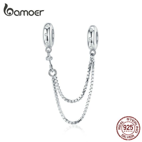 bamoer genuine 925 sterling safety box chain charm for original silver bracelet ser charms with silicone scc1419 q1106
bamoer genuine 925 sterling safety box chain charm for original silver bracelet ser charms with silicone scc1419 q1106