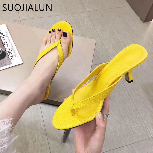 suojialun 2019 brand women slipper summer outdoor sandal slip on flip flop ladies thin high heels slides elegant women shoes x1020, Black
suojialun 2019 brand women slipper summer outdoor sandal slip on flip flop ladies thin high heels slides elegant women shoes x1020, Black