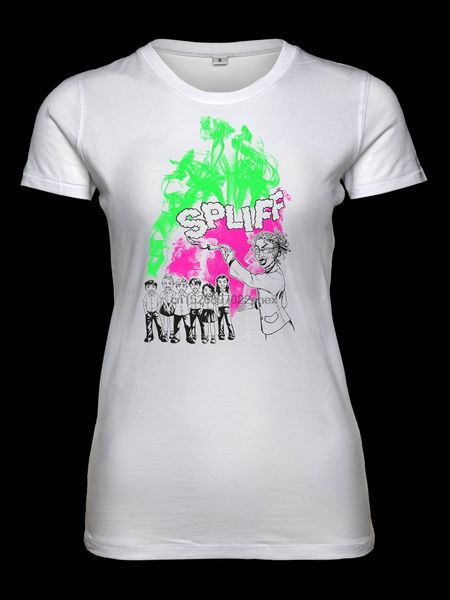 girlz fair trade screen print shirt spliff slim-fit white green pink cotton men t shirt sport hooded sweatshirt hoodie