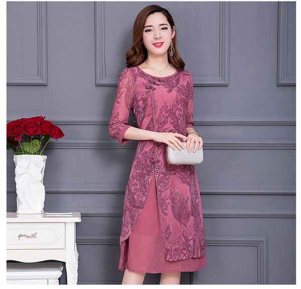 2021 new femme summer robe chiffon dresses floral of vintage women dressed plus size women's clothes 6xl wxf70 g37r, Black;gray
2021 new femme summer robe chiffon dresses floral of vintage women dressed plus size women's clothes 6xl wxf70 g37r, Black;gray