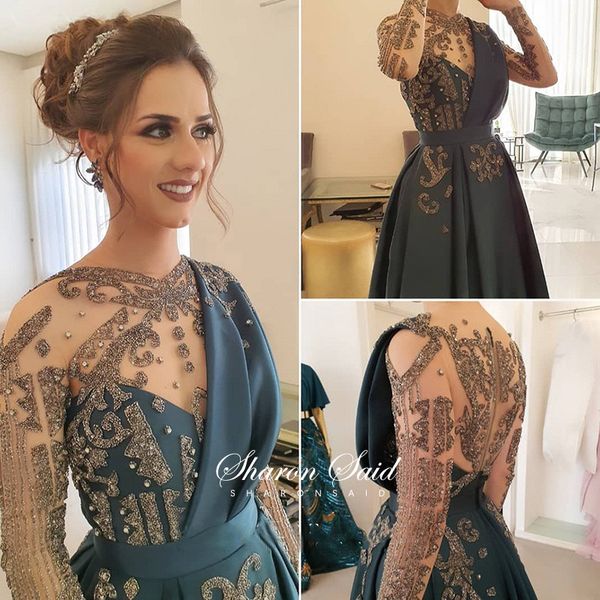 hunter blue illusion long sleeve arabic evening dresses 2022 dubai gray beaded sparkly sheer back muslim formal prom dress, Black;red
hunter blue illusion long sleeve arabic evening dresses 2022 dubai gray beaded sparkly sheer back muslim formal prom dress, Black;red