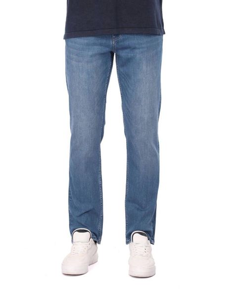 blue white men 's jean pants
blue white men 's jean pants