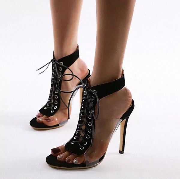 zuuban summer sandals transparent gladiator sandals cross strappy peep toe shoes clear chunky heels women ankle boots shoes #nt1p, Black
zuuban summer sandals transparent gladiator sandals cross strappy peep toe shoes clear chunky heels women ankle boots shoes #nt1p, Black