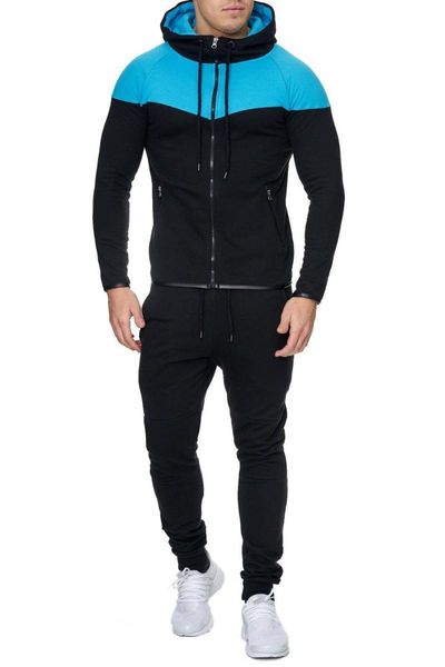 men's tracksuits mens tracksuit spring and autumn fashion casual sweatshirt + pants suit sports, Gray
men's tracksuits mens tracksuit spring and autumn fashion casual sweatshirt + pants suit sports, Gray