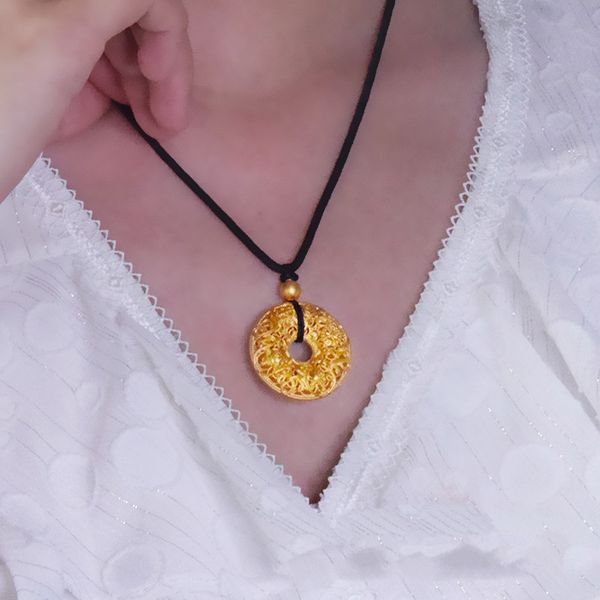новый sandy позолоченного handmade ожерелье древнего закон о наследовании старого золото буддизм восемь сокровищ с пряжкой подвеской для жен, Black
новый sandy позолоченного handmade ожерелье древнего закон о наследовании старого золото буддизм восемь сокровищ с пряжкой подвеской для жен, Black