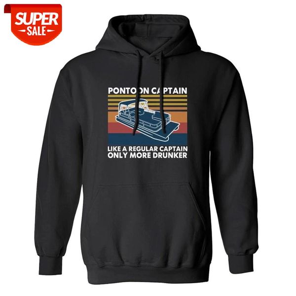 pontoon captain like a regular captain only more drunker funny men's cotton hooded fleece foodies gift for men and women #kl16, Black
pontoon captain like a regular captain only more drunker funny men's cotton hooded fleece foodies gift for men and women #kl16, Black