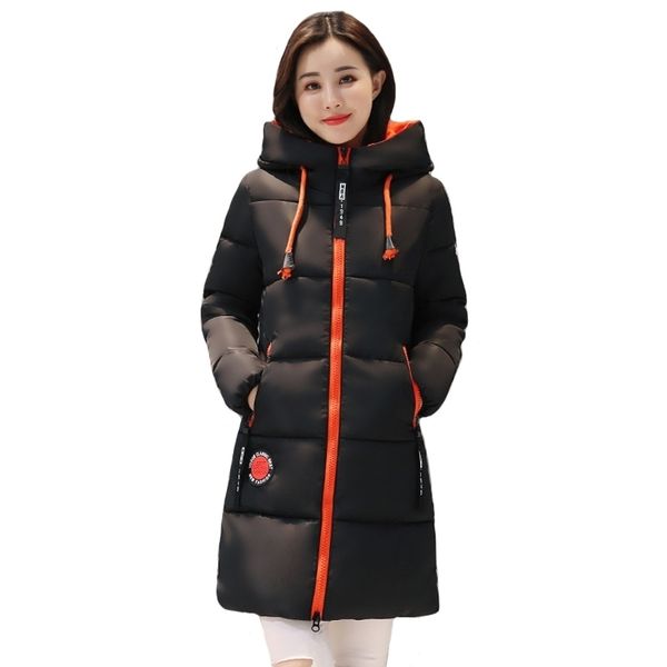 winter jacket women thick long womens parkas hooded female outwear coat cotton padded snow wear medium-long 201029, Black
winter jacket women thick long womens parkas hooded female outwear coat cotton padded snow wear medium-long 201029, Black