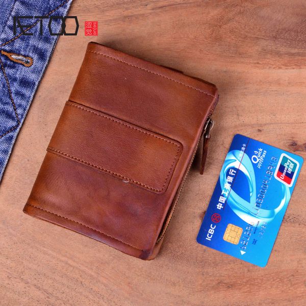 hbp aetoo original handmade leather short wallet retro cow leather vertical zipper male buckle purse couple vintage billfold purse, Red;black
hbp aetoo original handmade leather short wallet retro cow leather vertical zipper male buckle purse couple vintage billfold purse, Red;black