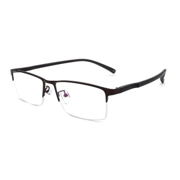 fashion sunglasses frames business titanium semi-rimless eyeglasses frame men style rectangular shape brand prescription glasses, Black
fashion sunglasses frames business titanium semi-rimless eyeglasses frame men style rectangular shape brand prescription glasses, Black
