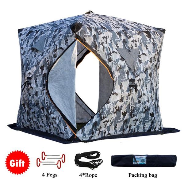 portable ice fishing shelter easy set-up winter fishing tent ice tent waterproof & windproof auto winter
portable ice fishing shelter easy set-up winter fishing tent ice tent waterproof & windproof auto winter