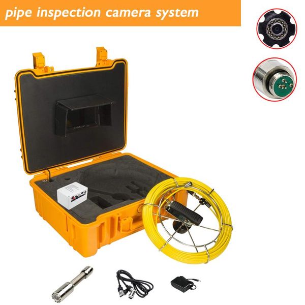 cameras 2021 7''lcd screen pipe inspection video camera sewer drain pipeline system 23mm 20m cable
cameras 2021 7''lcd screen pipe inspection video camera sewer drain pipeline system 23mm 20m cable
