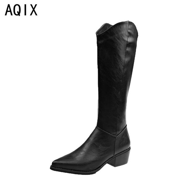 fashion woman ankle boots leather handmade autumn winter boots high heels woman 36-43, Black
fashion woman ankle boots leather handmade autumn winter boots high heels woman 36-43, Black