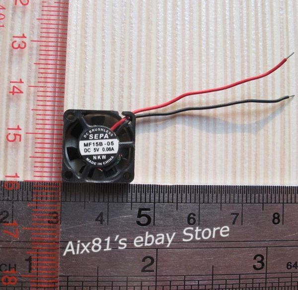 lapcooling pads 15x15x4mm super tiny brushless dc 5v 0.06a fan mini miniature f raspberry mr1
lapcooling pads 15x15x4mm super tiny brushless dc 5v 0.06a fan mini miniature f raspberry mr1