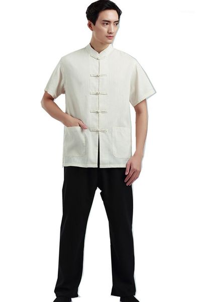 ethnic clothing shanghai story men's chinese vintage linen set short sleeve shirt + pants summer casual wear for man1, Red
ethnic clothing shanghai story men's chinese vintage linen set short sleeve shirt + pants summer casual wear for man1, Red