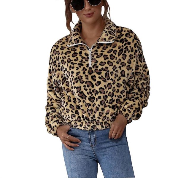 women's hoodies & sweatshirts women stylish long sleeve pullover fashion warm leopard zipper for ladies, Black
women's hoodies & sweatshirts women stylish long sleeve pullover fashion warm leopard zipper for ladies, Black