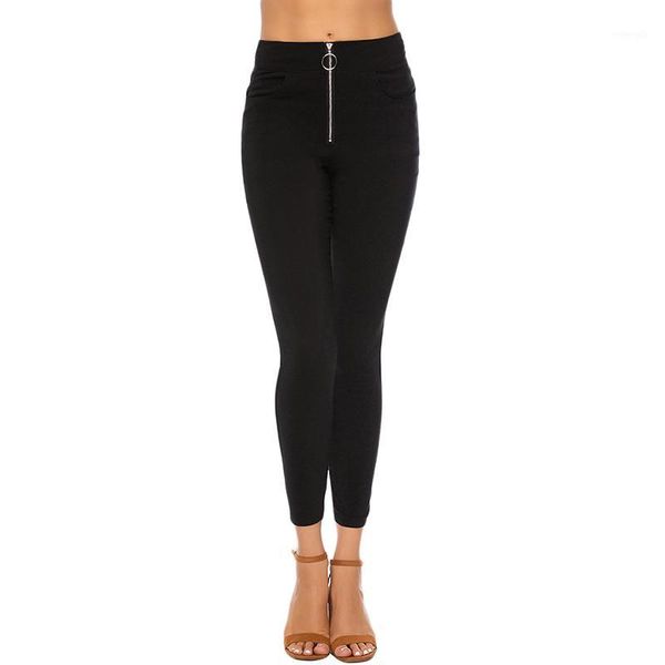 elastic zip high waist pencil pants women autumn slim stretchy trousers casual streetwear female skinny winter black1, Black;white
elastic zip high waist pencil pants women autumn slim stretchy trousers casual streetwear female skinny winter black1, Black;white