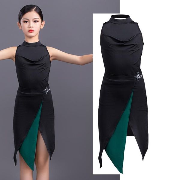 girls latin dancewear costume kids modern latin ballroom dancing dress children dancing dress wear performance clothes sl3948, Black;red
girls latin dancewear costume kids modern latin ballroom dancing dress children dancing dress wear performance clothes sl3948, Black;red