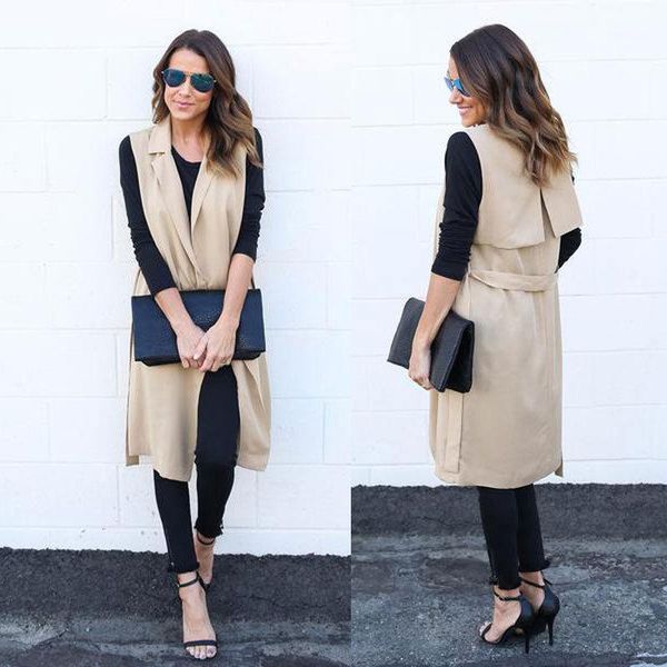spring and winter new 2020 female wild solid color long cardigan coat v-neck sleeveless cardigans the vest sleeveless jacket1, Black;white
spring and winter new 2020 female wild solid color long cardigan coat v-neck sleeveless cardigans the vest sleeveless jacket1, Black;white