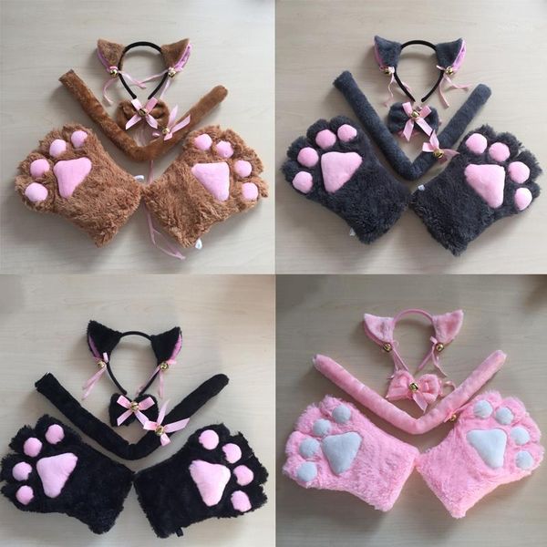 cartoon cat ear bell headband bow neckwear maid anime housemaid cosplay fancy dress set women girls party props costume1
cartoon cat ear bell headband bow neckwear maid anime housemaid cosplay fancy dress set women girls party props costume1