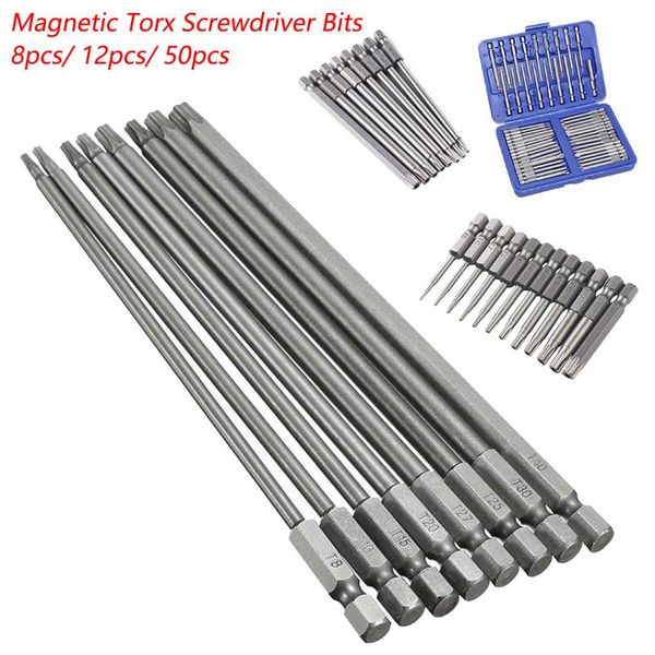 1/4 hex shank driver bits 8pcs/ 12pcs/ 50pc security bit set tamper proof screwdriver drill bit screw driver torx flat head
1/4 hex shank driver bits 8pcs/ 12pcs/ 50pc security bit set tamper proof screwdriver drill bit screw driver torx flat head
