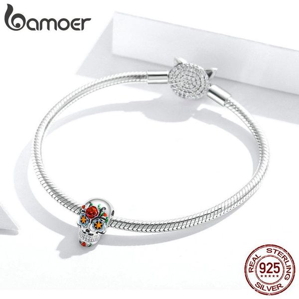 bamoer 925 sterling silver halloween skull platinum original charm for brand diy jewelry bracelet make for women girl bsc326 wmtzfy, Bronze;silver
bamoer 925 sterling silver halloween skull platinum original charm for brand diy jewelry bracelet make for women girl bsc326 wmtzfy, Bronze;silver