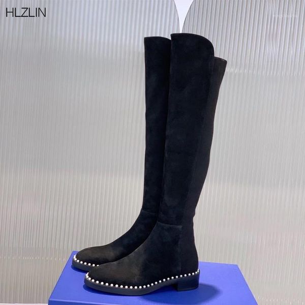 boots brand designer stretch over the knee high ladies 2021 black low-heeled sheepskin women's shoes classic 34-421
boots brand designer stretch over the knee high ladies 2021 black low-heeled sheepskin women's shoes classic 34-421