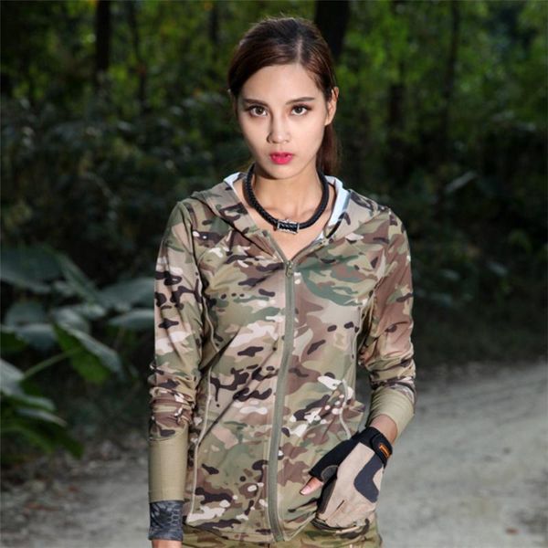 quick-drying thin camouflage jacket spring autumn women outdoor hiking sun-protective clothes hooded tactical jackets, Black;brown
quick-drying thin camouflage jacket spring autumn women outdoor hiking sun-protective clothes hooded tactical jackets, Black;brown