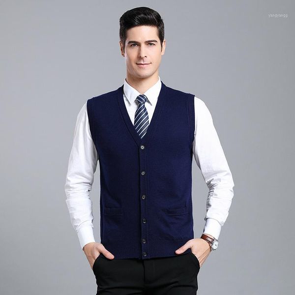 men sleeveless cardigan sweater male autumn spring wool knitted solid sweater man business v neck 2019 new slim fit1, White;black
men sleeveless cardigan sweater male autumn spring wool knitted solid sweater man business v neck 2019 new slim fit1, White;black
