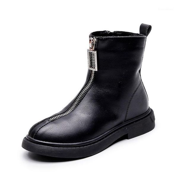 2020 new autumn girls' boots pu leather stitching front zipper ankel-high fashion boots comfortable and non-slip princess1, Black;grey
2020 new autumn girls' boots pu leather stitching front zipper ankel-high fashion boots comfortable and non-slip princess1, Black;grey