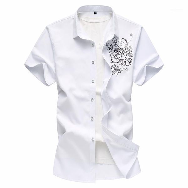 men's casual shirts 2021 summer mens flower shirt short sleeve large size 7xl men fashion white sky blue black camisa masculina1, White;black
men's casual shirts 2021 summer mens flower shirt short sleeve large size 7xl men fashion white sky blue black camisa masculina1, White;black