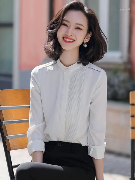 full sleeve blouses shirt women 2020 office lady autumn work wear stand collar pleated blouse white green shirt size s-4xl1
full sleeve blouses shirt women 2020 office lady autumn work wear stand collar pleated blouse white green shirt size s-4xl1