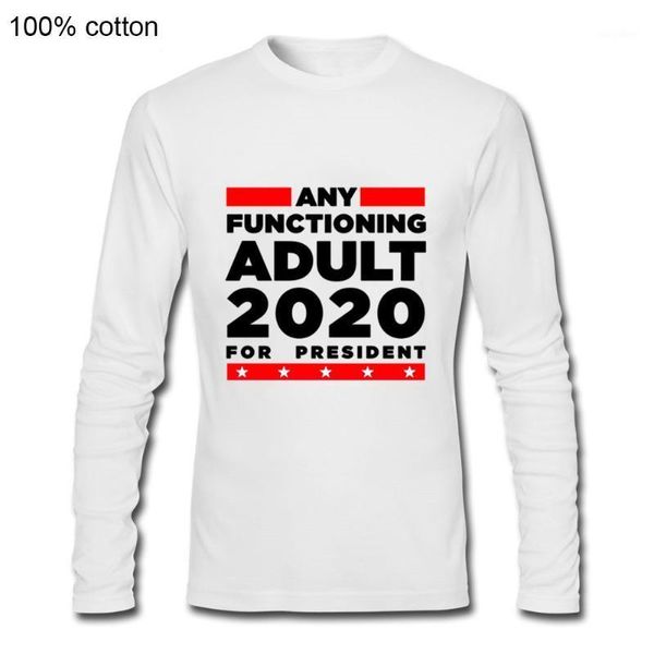 any functioning for president 2020 long t shirts funny political bumper vinyl shirt fashion ops men t-shirts long sleeves1, White;black
any functioning for president 2020 long t shirts funny political bumper vinyl shirt fashion ops men t-shirts long sleeves1, White;black