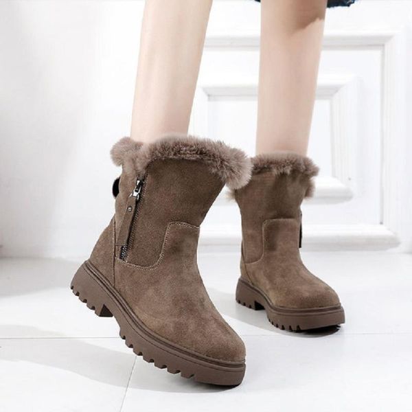 женской зимних ботильоны женского zipper высокого качества нубук кожа платформа snow загрузка дама случайные теплый хлопок сапоги женщина fo, Black
женской зимних ботильоны женского zipper высокого качества нубук кожа платформа snow загрузка дама случайные теплый хлопок сапоги женщина fo, Black