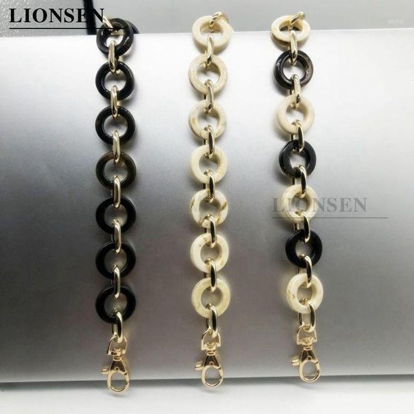 bag parts & accessories lionsen 30cm replacement acrylic chain for handle detachable plastic fish bone strap shoulder accessories1, Black
bag parts & accessories lionsen 30cm replacement acrylic chain for handle detachable plastic fish bone strap shoulder accessories1, Black