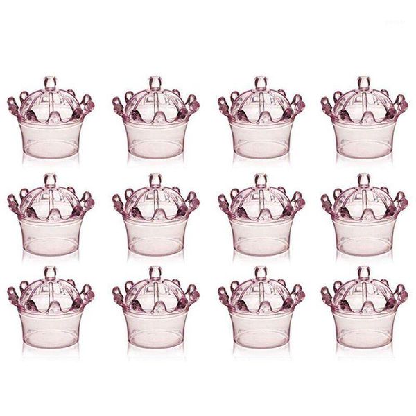 gift wrap 12 pcs candy boxes plastic mini dome with crown design party decoration clear fillable favor box for can1
gift wrap 12 pcs candy boxes plastic mini dome with crown design party decoration clear fillable favor box for can1