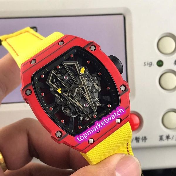 manufacturers edition rm 27-03 rafael nadal ntpt red yellow carbon fiber case skeleton dial miyota automatic rm27-03 mens, Slivery;brown
manufacturers edition rm 27-03 rafael nadal ntpt red yellow carbon fiber case skeleton dial miyota automatic rm27-03 mens, Slivery;brown