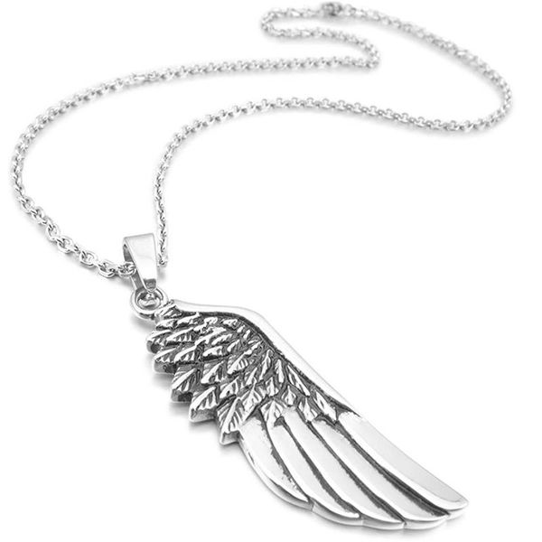 chains necklaces men stainless steel feather pendant necklace male accessories hip hop chain jewelry on the neck wholesale, Silver
chains necklaces men stainless steel feather pendant necklace male accessories hip hop chain jewelry on the neck wholesale, Silver
