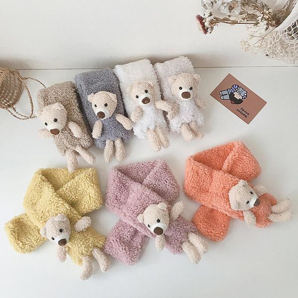 scarves funny cartoon bear children scarf autumn winter plush warm baby neck wj0094, Blue;gray
scarves funny cartoon bear children scarf autumn winter plush warm baby neck wj0094, Blue;gray