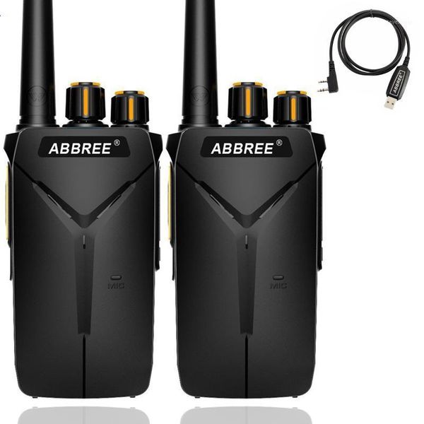 2pcs abbree ar-f1 walkie talkie 10km long range 5w uhf 400-470mhz vox ham cb portable radio woki toki bf-888s two way radio1
2pcs abbree ar-f1 walkie talkie 10km long range 5w uhf 400-470mhz vox ham cb portable radio woki toki bf-888s two way radio1