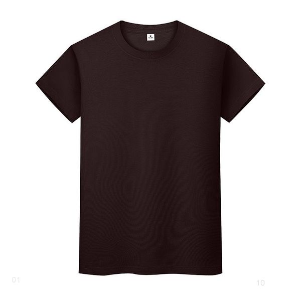 new round neck solid color t-shirt summer cotton bottoming shirt short-sleeved mens and womens half-sleeved 44weii
new round neck solid color t-shirt summer cotton bottoming shirt short-sleeved mens and womens half-sleeved 44weii
