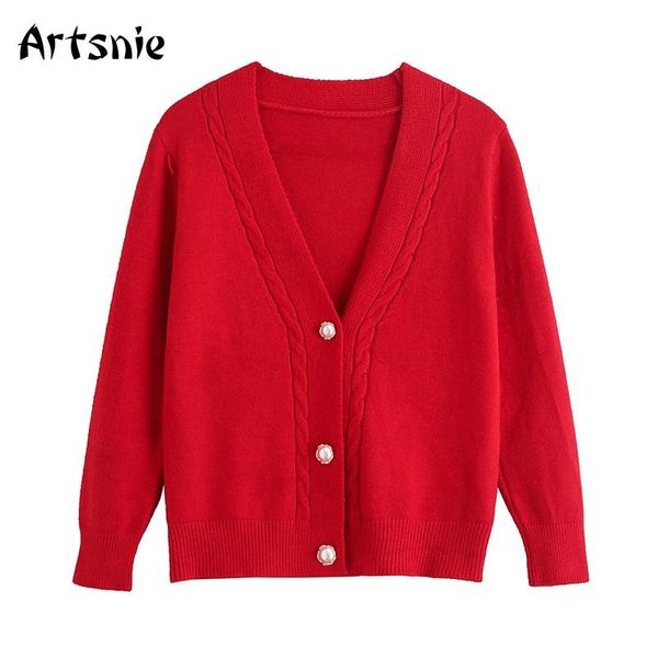 artsnie winter preppy red cardigans women v neck long sleeve slim sweaters pull femme hiver sweet vintage warm cardigans sweater, White
artsnie winter preppy red cardigans women v neck long sleeve slim sweaters pull femme hiver sweet vintage warm cardigans sweater, White