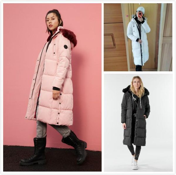 women's down & parkas spanish winter white wool collar loose medium length thickened warm cotton jacket, Black
women's down & parkas spanish winter white wool collar loose medium length thickened warm cotton jacket, Black
