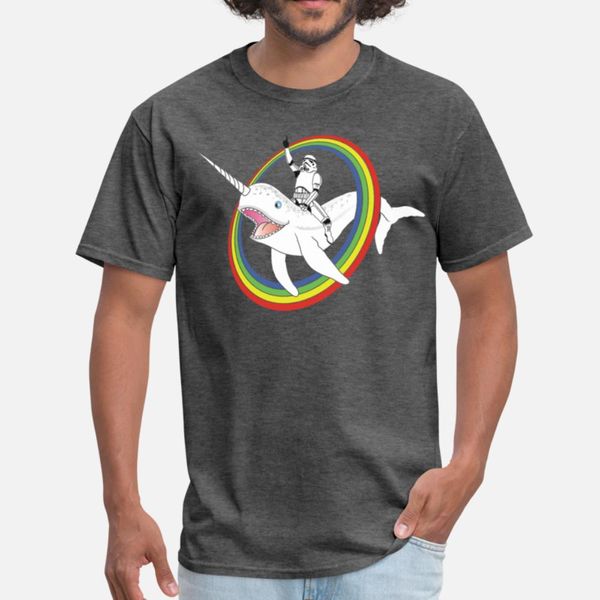 narwhal rainbow stormtrooper designers graphic t shirt diy retro casual tracksuit hoodie sweatshirt